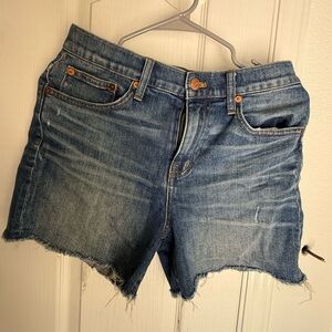 Madewell Classic Blue Jean Shorts